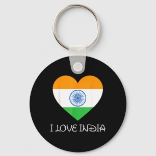 India Independence Day 15 August 1947 Indian Flag Key Ring