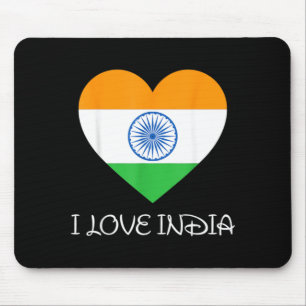 India Independence Day 15 August 1947 Indian Flag Mouse Pad
