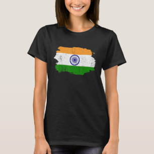 India Independence Day 15 August Ndian Flag Patrio T-Shirt