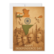 India Independence Day Card