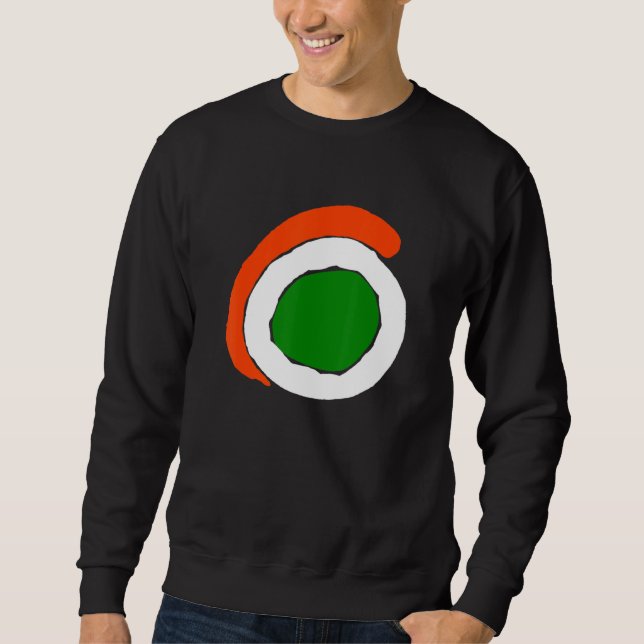 India  India Flag  Indian Flag Indian Maps Sweatshirt (Front)