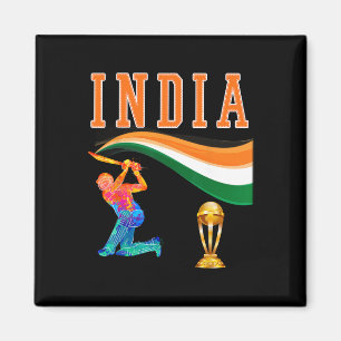 India Indian Cricket Team Jersey  Magnet
