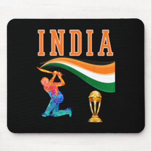 India Indian Cricket Team Jersey  Mouse Pad