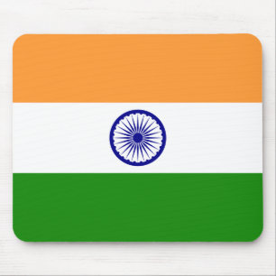 India (Indian) Flag Mouse Pad