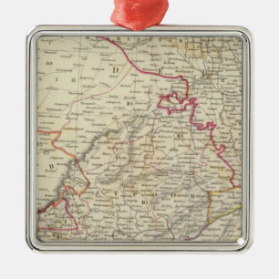 India IX Metal Tree Decoration