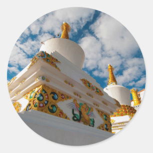 India, Jammu & Kashmir, Ladakh, Leh Classic Round Sticker