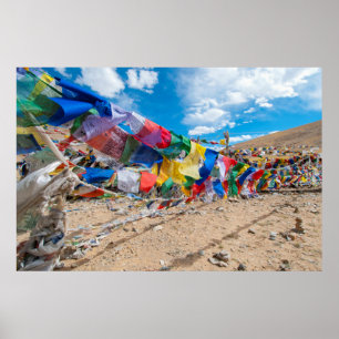 India, Jammu & Kashmir, Ladakh, Namshangla Pass Poster