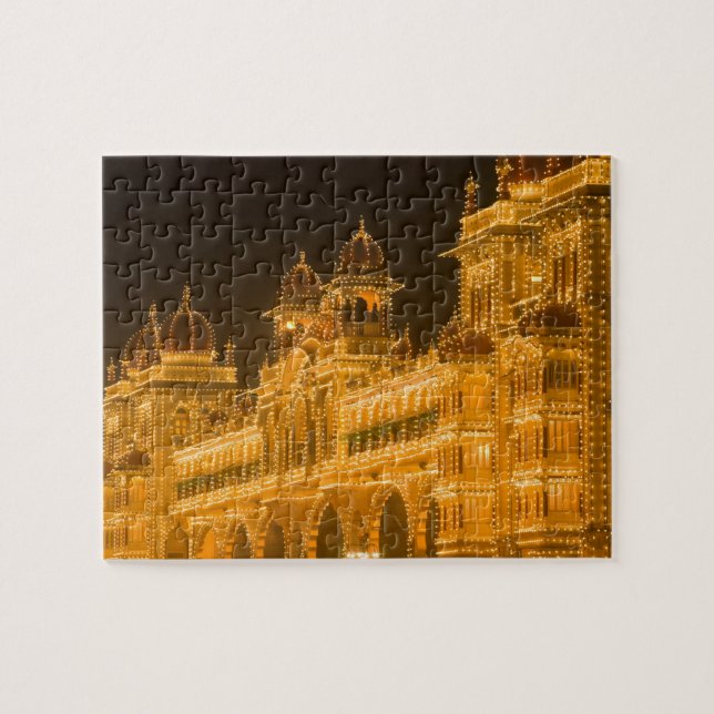INDIA, Karnataka, Mysore : Majaraja's Palace (b. 2 Jigsaw Puzzle (Horizontal)