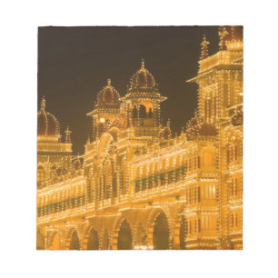 INDIA, Karnataka, Mysore : Majaraja's Palace (b. 2 Notepad