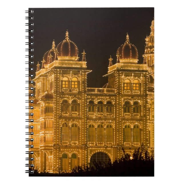 INDIA, Karnataka, Mysore : Majaraja's Palace (b. Notebook (Front)