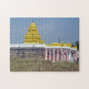 India Karnataka temple view puzzle