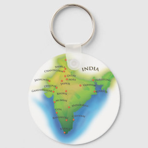 India Key Ring