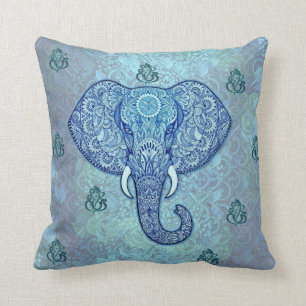 India lord-Ganesh-Elephant art Cushion