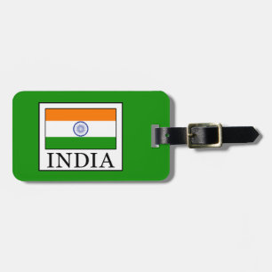 India Luggage Tag