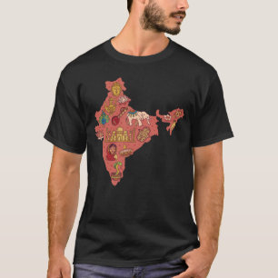 India map silhouette T-Shirt