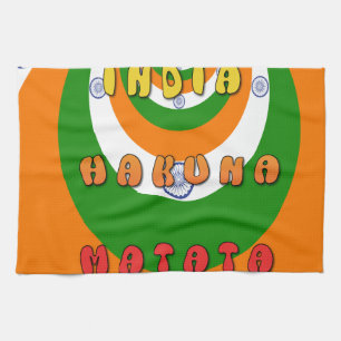 INDIA MATATA HAKUNA TEA TOWEL