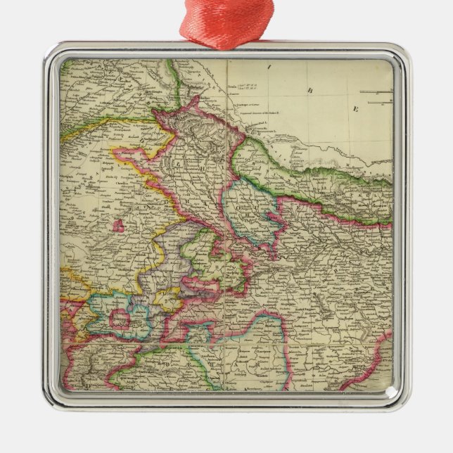India Metal Ornament (Front)