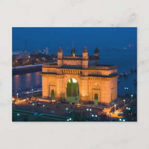INDIA, Mumbai (Bombay): Gateway of India / Postcard