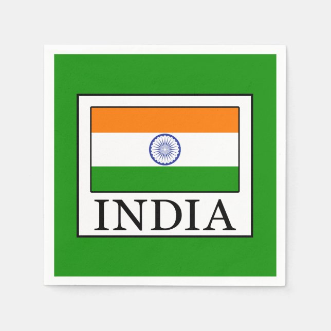 India Napkin (Front)