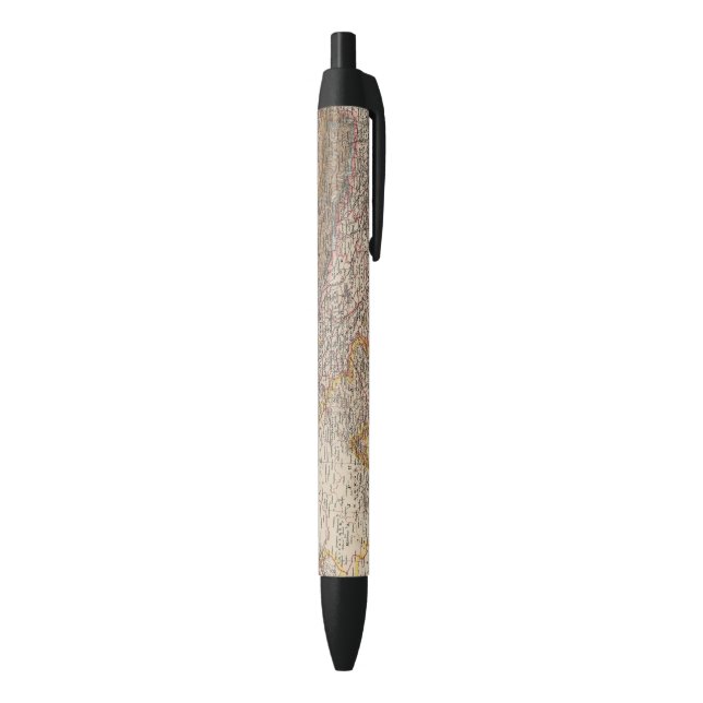 India North Black Ink Pen (Bottom (Vertical))
