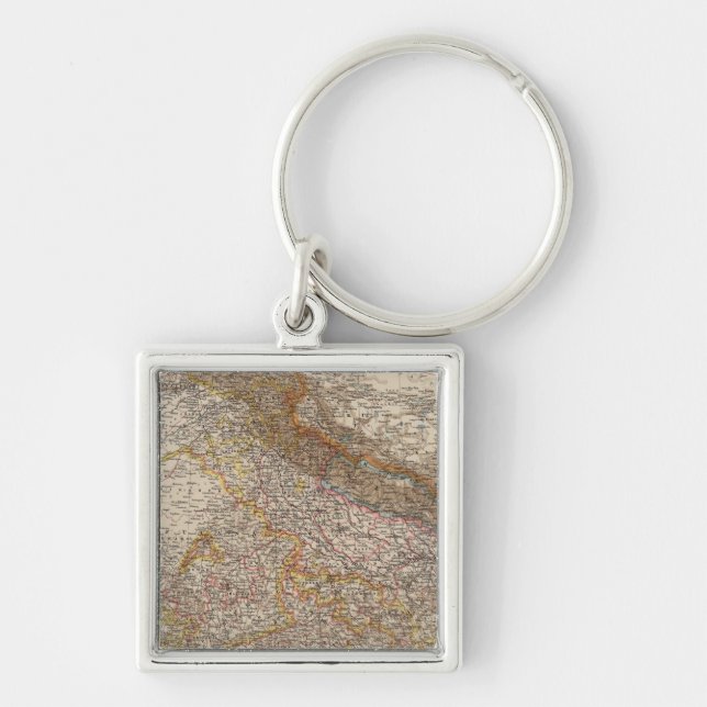 India North Key Ring (Front)