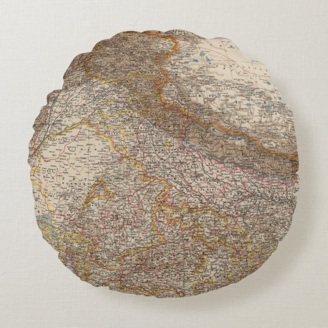 India North Round Cushion (Front)