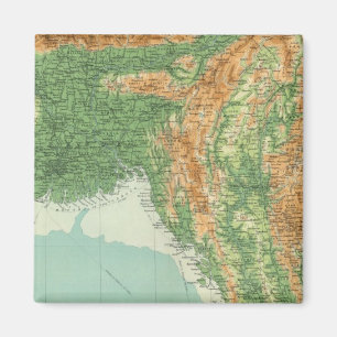 India northeastern section magnet