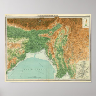 India northeastern section poster