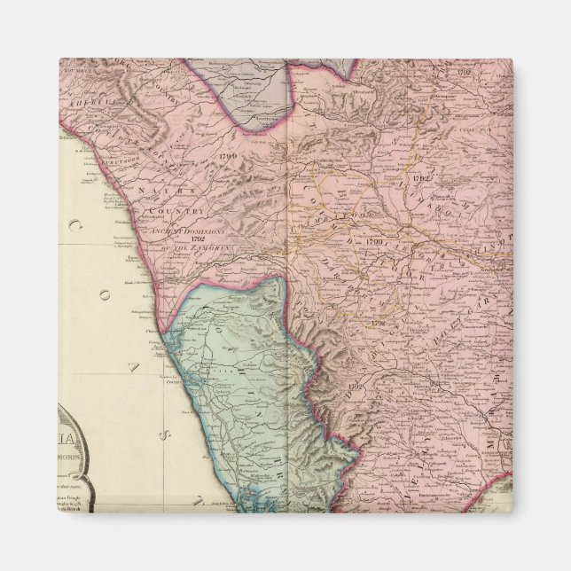 India peninsula South Magnet (Front)