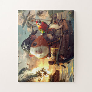 India Pirate Pig at Adventure - Puzzle