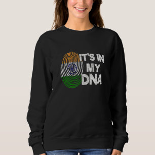 India Proud Flag Day Hinduism Ashok Chakra It Is I Sweatshirt