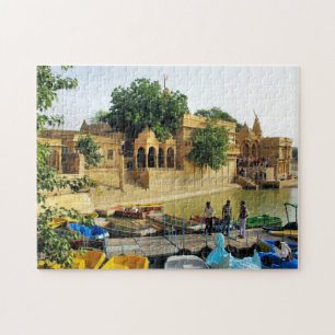 India Rajastan Radisar Temple Jigsaw Puzzle