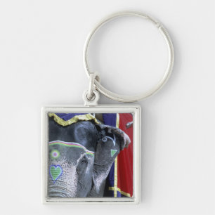 India, Rajasthan, Jaipur. Amber Fort. Key Ring