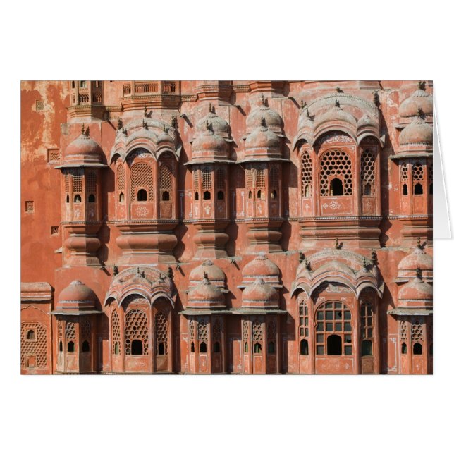 INDIA, Rajasthan, Jaipur: Hawa Mahal (Palace of (Front Horizontal)