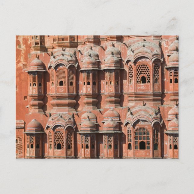 INDIA, Rajasthan, Jaipur: Hawa Mahal (Palace of Postcard (Front)