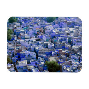 INDIA, Rajasthan, Jodhpur: Blue City of Jodhpur Magnet