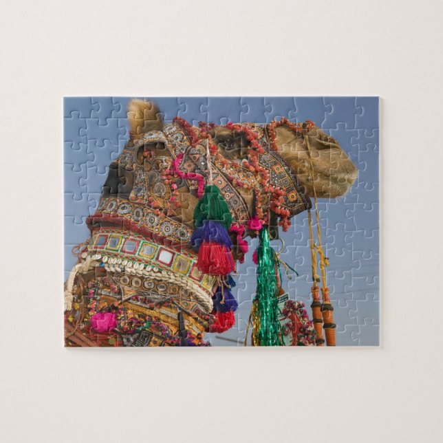 INDIA, Rajasthan, Pushkar: PUSHKAR CAMEL FAIR, Jigsaw Puzzle (Horizontal)