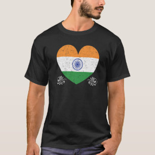India Republic Day Hindustani Indian Flag  3 T-Shirt