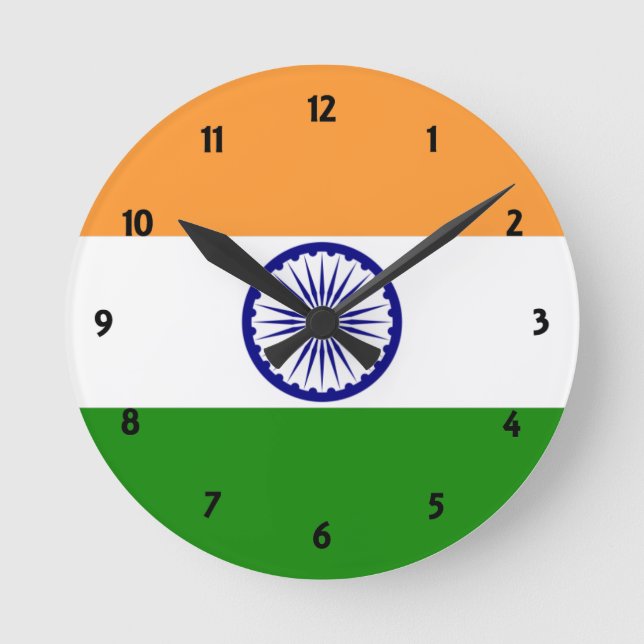 india round clock (Front)