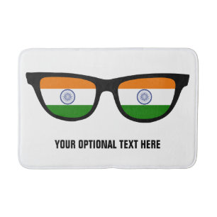 India Shades custom bath mats