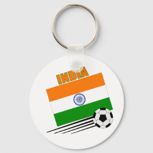 India Soccer Team Key Ring