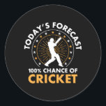 India Sport Cricket Cricketer Cricket Player Classic Round Sticker<br><div class="desc">Dynamic design for cricket enthusiasts; featuring a symbolic representation of India,  sport,  and a talented cricketer,  capturing the essence of the game.</div>