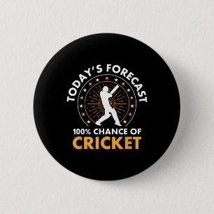 India Sport Cricket Lover Cricketer Cricket Player 6 Cm Round Badge