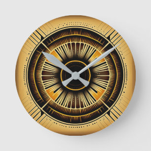 India style  round clock