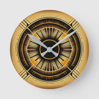 India style  round clock