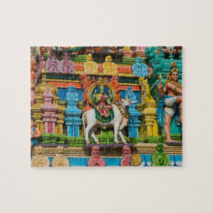 INDIA, Tamil Nadu, Chennai: Kapaleeshwarar Jigsaw Puzzle