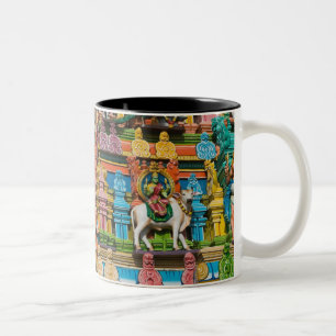 INDIA, Tamil Nadu, Chennai: Kapaleeshwarar Two-Tone Coffee Mug