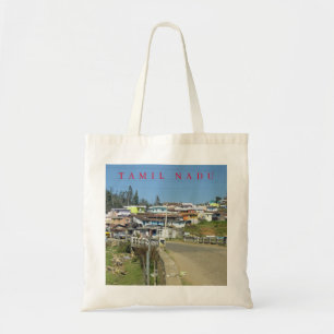 India Tamil Nadu village view tote bag
