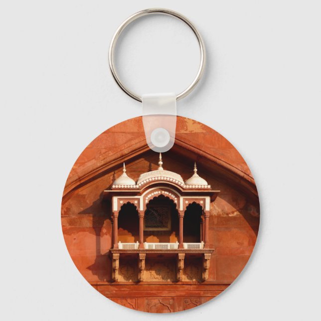 India Temple Wall Key Ring (Front)