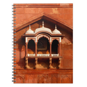 India Temple Wall Notebook